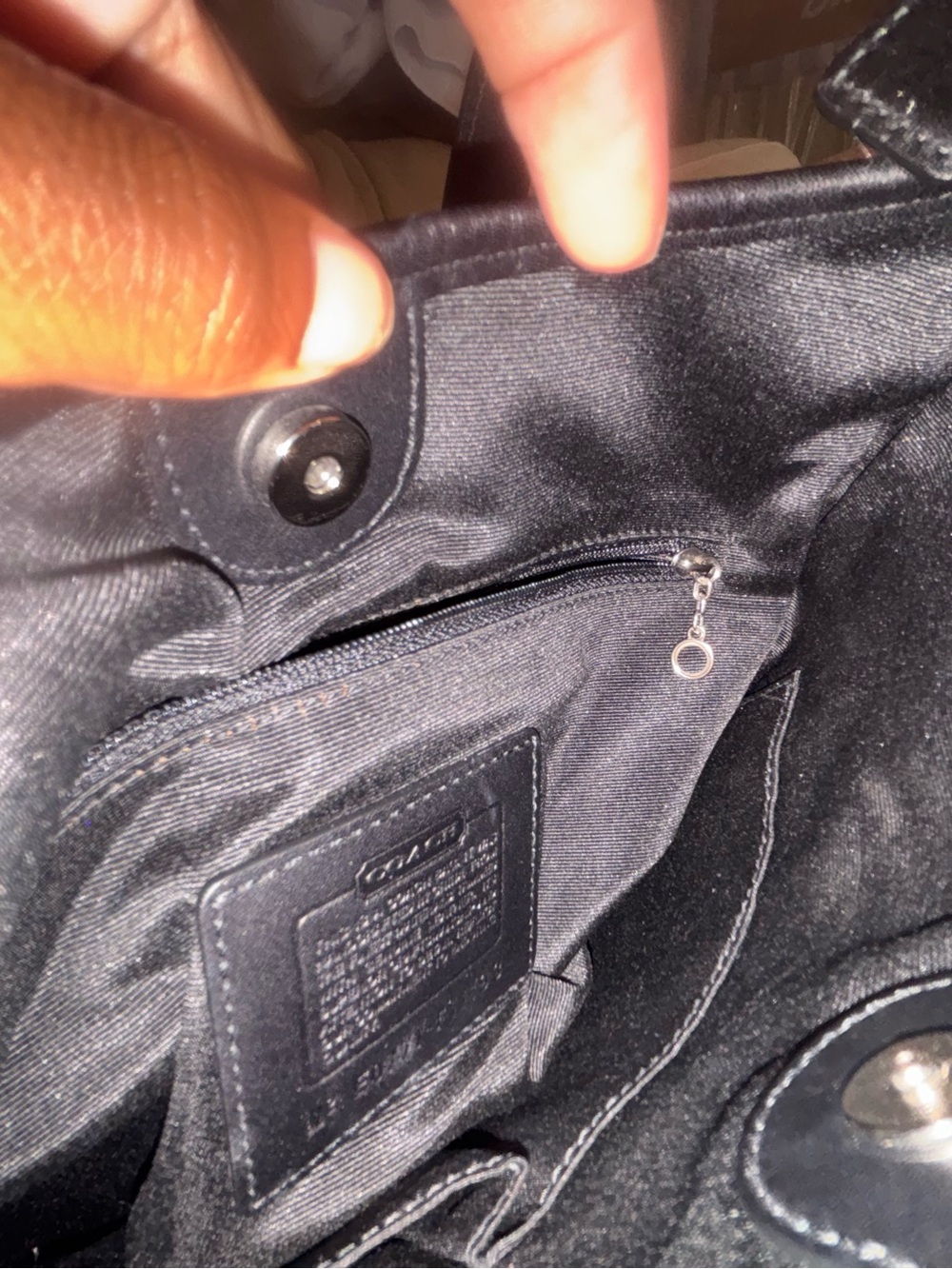 Vintage Coach Hampton Signature Hippie Bag - Picture 7 of 8